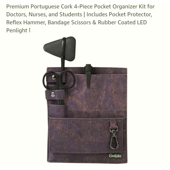 Unisex Geekidoc Pocket Organizer Kit Brown One Size - Picture 3 of 10